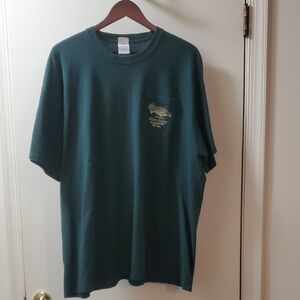 Men's dk Green Parrot Key West 2XL T-Shirt (never worn) Cotton